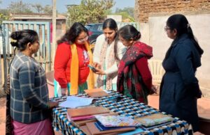 महिला एवं बाल विकास विभाग की संभागीय संयुक्त संचालक ने किया जिले की आंगनवाड़ी केंद्रों का भ्रमण