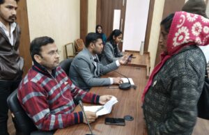 जनसुनवाई में अधिकारियों ने सुनीं 139 आवेदकों की समस्यायें, दिये निराकरण के निर्देश