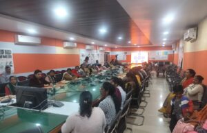 वेस्ट टू आर्ट एंड थ्री आर प्रैक्टिस विषय पर स्व सहायता समूह का एक दिवसीय प्रशिक्षण संपन्न निगम कार्यालय में आयोजित प्रशिक्षण में 30 प्रतिभागियों ने लिया भाग