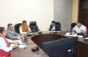 शिक्षा विभाग अंतर्गत जिला परियोजना प्रबंधन इकाई की समीक्षा बैठक संपन्न