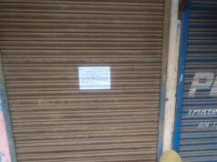 बकाया वसूली को लेकर निगम प्रशासन की सख्ती : किराया जमा नहीं करने पर तीन दुकानों में हुई तालाबंदी की कार्यवाही