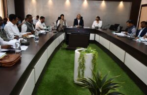 बालाघाट जिले में कृषि वर्ष अंतर्गत कार्यो की प्रगति की संभागायुक्त द्वारा समीक्षा