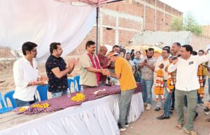 शहर को मिली 72 लाख रुपये के विकास कार्यों की सौगात विधायक श्री जायसवाल व निगमाध्यक्ष श्री पाठक की विशेष मौजूदगी में कई वार्डों में एक साथ भूमिपूजन संपन्न विधायक श्री जायसवाल की अनुशंसा पर स्वीकृत मुख्यमंत्री अधोसंरचना विकास निधि से बुनियादी सुविधाओं को मजबूती