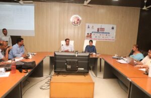 जर्जर भवन, शौचालय एवं बाउंड्रीवाल को करें तुरंत डिस्मेंटल- कलेक्टर श्री तिवारी प्राचार्यों को अपार आईडी एवं आधार अपडेशन पूरा करने किया गया निर्देशित कलेक्टर श्री तिवारी की अध्यक्षता में शिक्षा विभाग की समीक्षा बैठक आयोजित