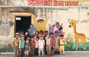 संभागीय संयुक्त संचालक श्रीमती सोलंकी ने आंगनवाडी केंद्र पड़वार में किया 8वें पोषण पखवाड़े का शुभारंभ