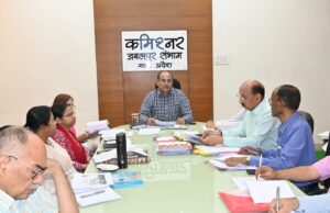 एच पी व्ही टीकाकरण अभियान अंतर्गत लक्ष्य पूर्ति सुनिश्चित की जावे -संभागायुक्त श्री सिंह