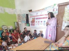 जबलपुर के आयुर्वेद कॉलेज और आंगनवाड़ी केंद्र में मनाया गया 'पोषण पखवाड़ा' गर्भवती महिलाओं और बालिकाओं को दिया पोषण आहार का ज्ञान