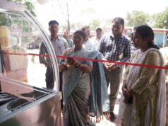 जबलपुर के महाकौशल हाट बाजार में स्मार्ट फिश पार्लर का शुभारंभ